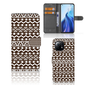 Xiaomi Mi 11 Telefoon Hoesje Aztec Brown