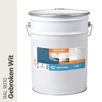 Afinol Metaalverf Gebroken Wit (RAL 9010) 20 liter