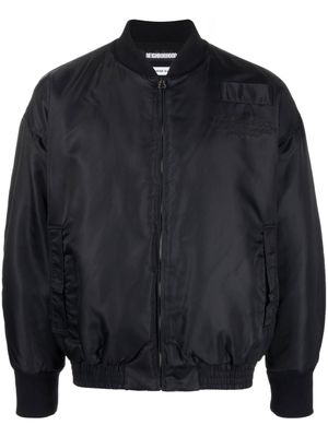 Neighborhood veste bomber à broderies - Noir