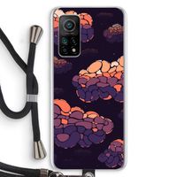 Patroon Wolken: Xiaomi Mi 10T 5G Transparant Hoesje met koord