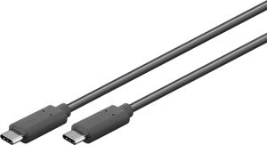 Goobay 66508 USB-kabel USB 3.2 Gen 1 (3.1 Gen 1) 2 m USB C Zwart