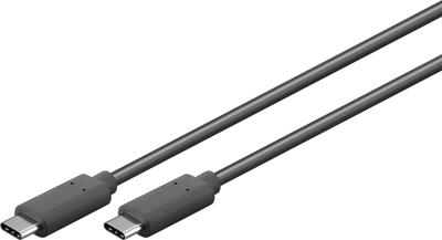 Goobay 66508 USB-kabel USB 3.2 Gen 1 (3.1 Gen 1) 2 m USB C Zwart