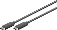 Goobay 66508 USB-kabel USB 3.2 Gen 1 (3.1 Gen 1) 2 m USB C Zwart - thumbnail