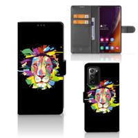 Samsung Galaxy Note20 Ultra Leuk Hoesje Lion Color
