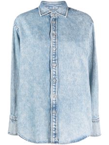 rag & bone chemise Featherweight Diana en jean - Bleu