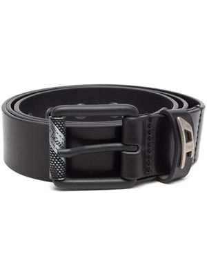 Diesel Leren riem - Zwart