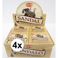 Wierook Sandelhout 40 kegeltjes