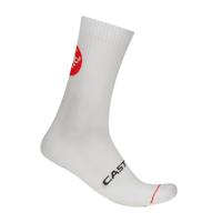 Castelli entrata 18 sock white unisex