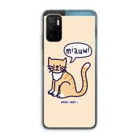 Miauw: Xiaomi Poco M3 Pro 5G Transparant Hoesje