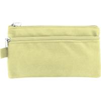 Kangaro pennenzak, plat, 21 x 11 cm, pastel geel