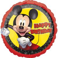 Folieballon Happy Birthday Mickey Mouse Forever (45cm)