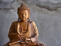 Tuinposter Boeddha 5 - thumbnail