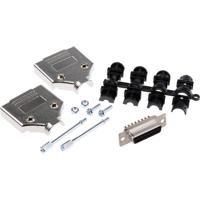 MH Connectors MHDTPK15-DM15S-K D-sub female connectorset 180 ° Aantal polen: 15 Soldeerkelk 1 stuk(s)