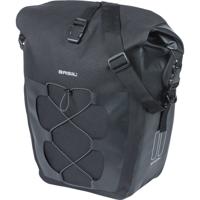 Basil enkele tas navigator waterproof mik hooks 25-31l zwart Basil enkele tas navigator waterproof mik hooks 25-31l zwart