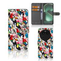 OPPO Find X6 | Telefoonhoesje | Met pasjeshouder | Birds