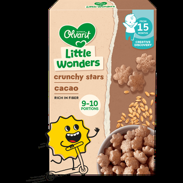 Olvarit Little Wonders cacao crunchy stars bij Jumbo