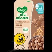 Olvarit Little Wonders cacao crunchy stars bij Jumbo