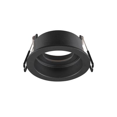 SLV InbouwringNew Tria 68 rond zwart - verdiept - zonder fitting - 1007451
