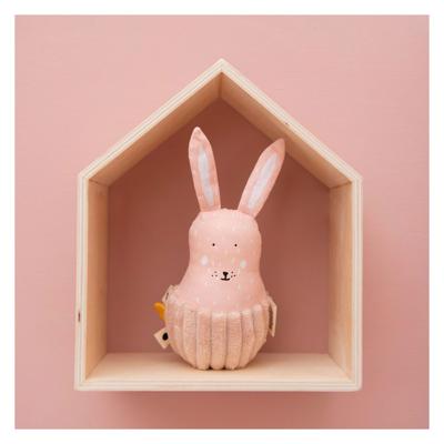 Trixie mini duikelaar knuffel mrs. rabbit