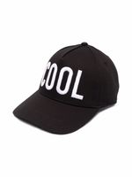 DSQUARED2 KIDS casquette à motif Cool brodé - Noir - thumbnail