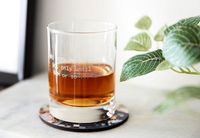 Gegraveerd whiskeyglas