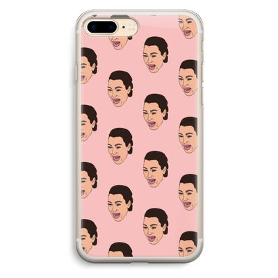 Ugly Cry Call: iPhone 7 Plus Transparant Hoesje