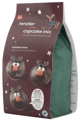 HEMA Bakmix Voor Cupcakes Rendier 550gram