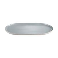 Sablo Serveerbord 40 Cm | Grijs | Blauw | Stoneware Sablo Serveerbord 40 Cm | Grijs | Blauw | Stoneware