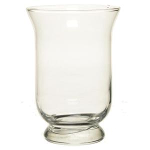 Steelbloemen kelkvorm vaas glas 19,5cm   -