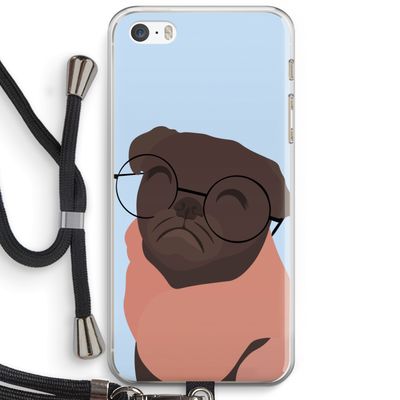 Ludo: iPhone 5 / 5S / SE Transparant Hoesje met koord