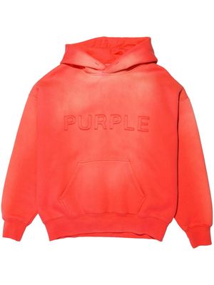Purple Brand Hoodie met logopatch - Rood Purple Brand Hoodie met logopatch - Rood
