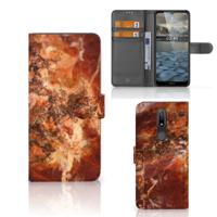 Nokia 2.4 | Bookcase | Marmer Bruin