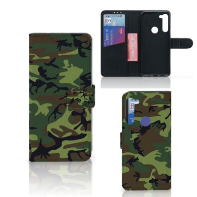 Motorola G8 Power | Telefoon Hoesje | Army Dark
