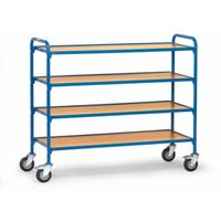 Fetra Hauptartikel 32950 Etagewagen Staal Poedercoating Laadvermogen (max.): 250 kg Stralend blauw (RAL 5007) - thumbnail