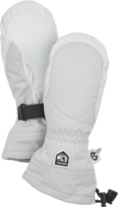 Hestra Heli Ski Want Dames Pale Grey / Offwhite 5