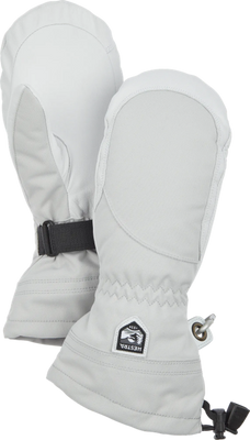 Hestra Heli Ski Want Dames Pale Grey / Offwhite 5