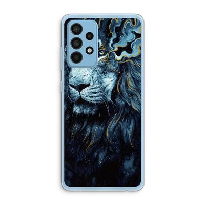 Darkness Lion: Samsung Galaxy A52 Transparant Hoesje