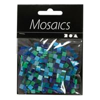 Creativ Company Mini Mozaiek Blauw/Groen 5x5mm, 25 gram