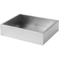 Hammond Electronics 1444-10825 Chassisbehuizing (l x b x h) 254 x 203 x 64 mm Aluminium Natuur 1 stuk(s)