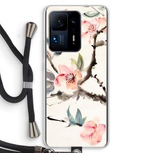 Japanse bloemen: Xiaomi Mi Mix 4 Transparant Hoesje met koord
