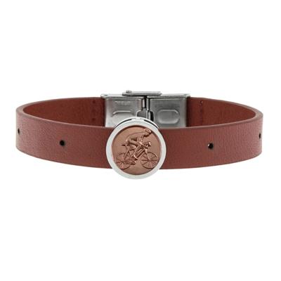 Talent Jewels TJA-1-01-02-4-2 Bruin Heren armband