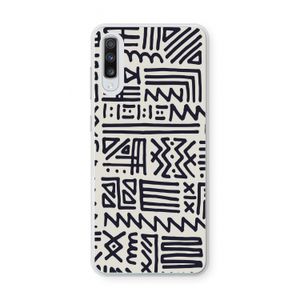 Marrakech print: Samsung Galaxy A70 Transparant Hoesje