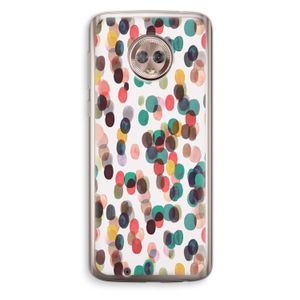 Tropical Dots: Motorola Moto G6 Transparant Hoesje