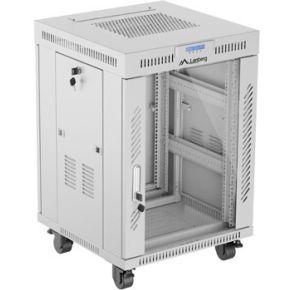 Lanberg FF01-6615-12SL rack 15U Vrijstaande rek Grijs