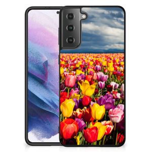 Samsung Galaxy S21 Plus Bloemen Hoesje Tulpen