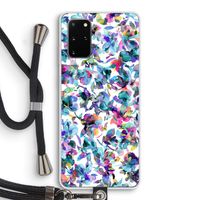 Hibiscus Flowers: Samsung Galaxy S20 Plus Transparant Hoesje met koord