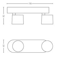 Philips Spotlamp Star 2-lichts wit 5624231P0 - thumbnail