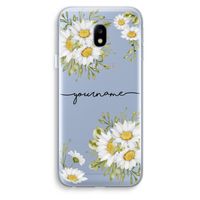Daisies: Samsung Galaxy J3 (2017) Transparant Hoesje