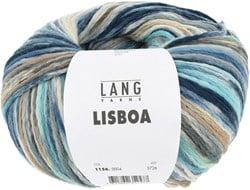 Lang Yarns Lisboa 0004 Blauw/Beige/Grijs