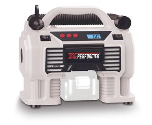 X-Performer Inflator + mini compress. 20V SS BAT/CH. - XP2AIR20LI - XP2AIR20LI